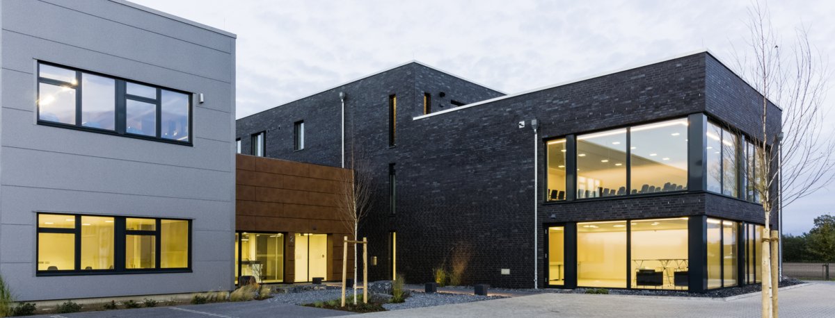 Gebäude der Stelter Bautechnik GmbH mit Seminarräumen in Verl